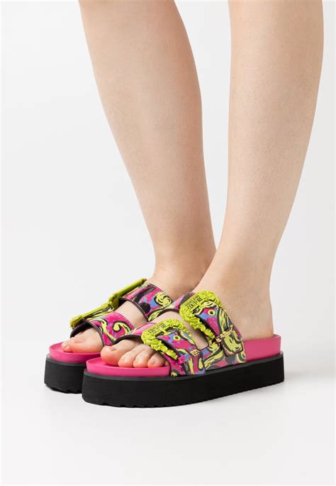 versace jeans couture sandals pink|versace jeans couture shoes sale.